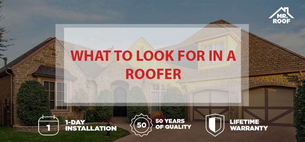 What to look for in a roofer