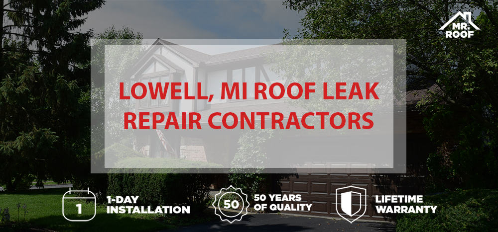 Lowell, MI Roof Leak Repair Contractors
