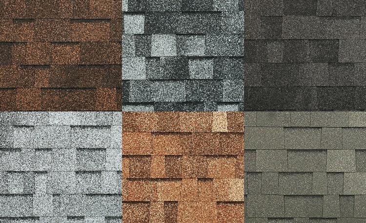 This is an example of some of the different Thunderguard shingles Mr. Roof Offers.