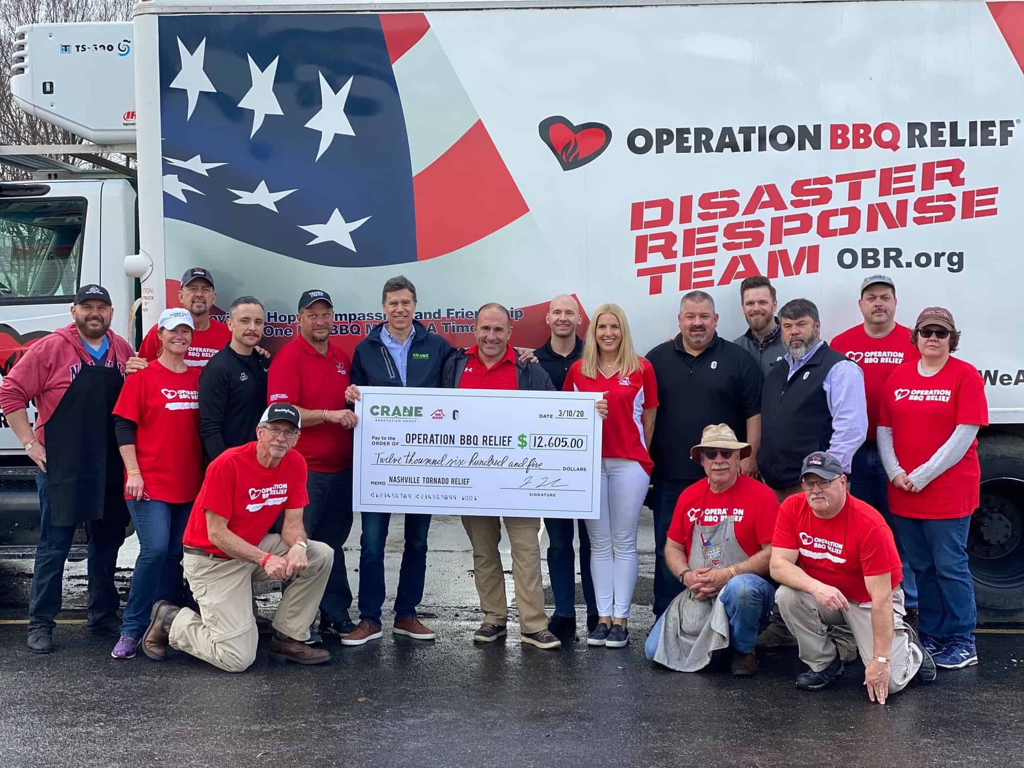 Mr. Roof and Operation BBQ Team Up to Support Nashville