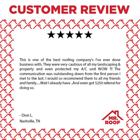 Nashville Roofers | Customer Reviews for Mr. Roof Nashville