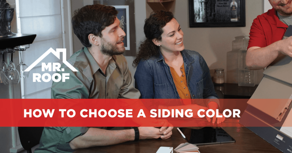 How to choose a siding color