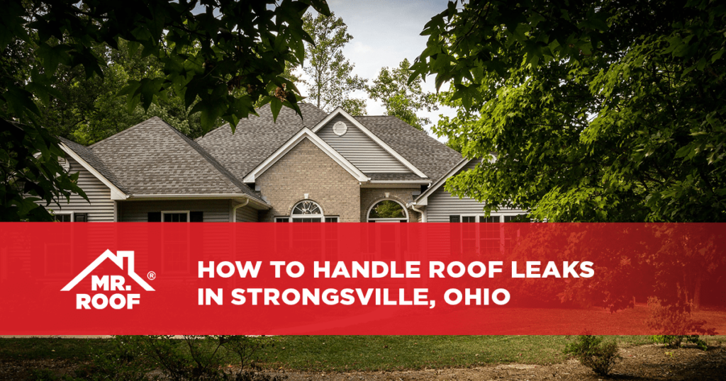 How to Handle Roof Leaks in Strongsville, Ohio