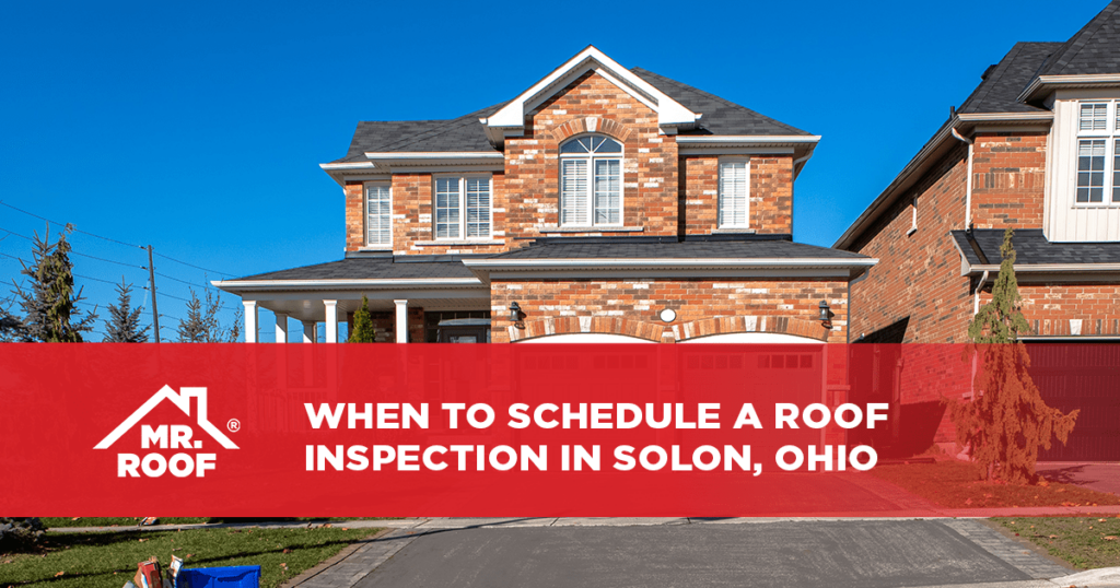 Roof inspection Solon, Ohio