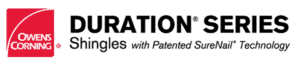 Duration Series Roofing Shingles by Owens Corning.