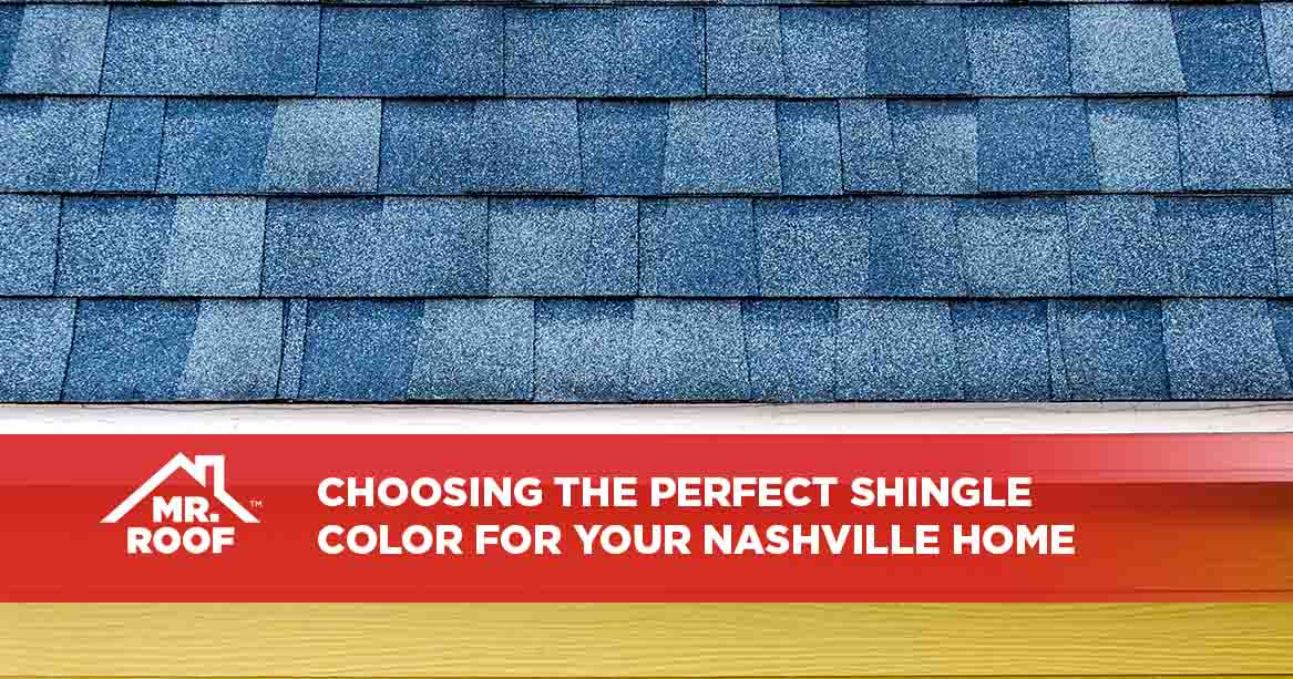 Choosing the Perfect Shingle Color for Your Nashville Home